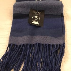 New Blanket Scarf in a few different blue colors